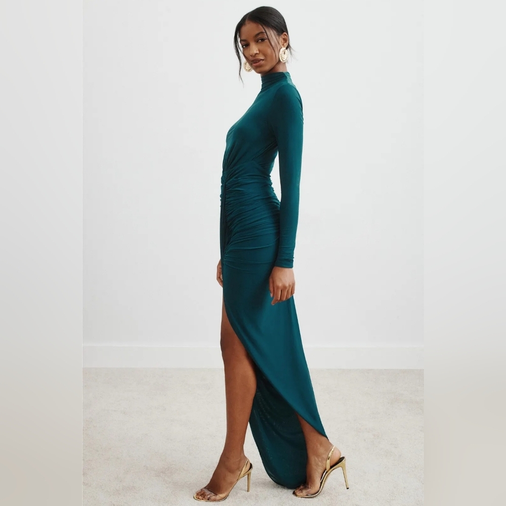 RONNY KOBO SERA WRAP DRESS SIZE M MSRP $488 - Picture 2 of 11